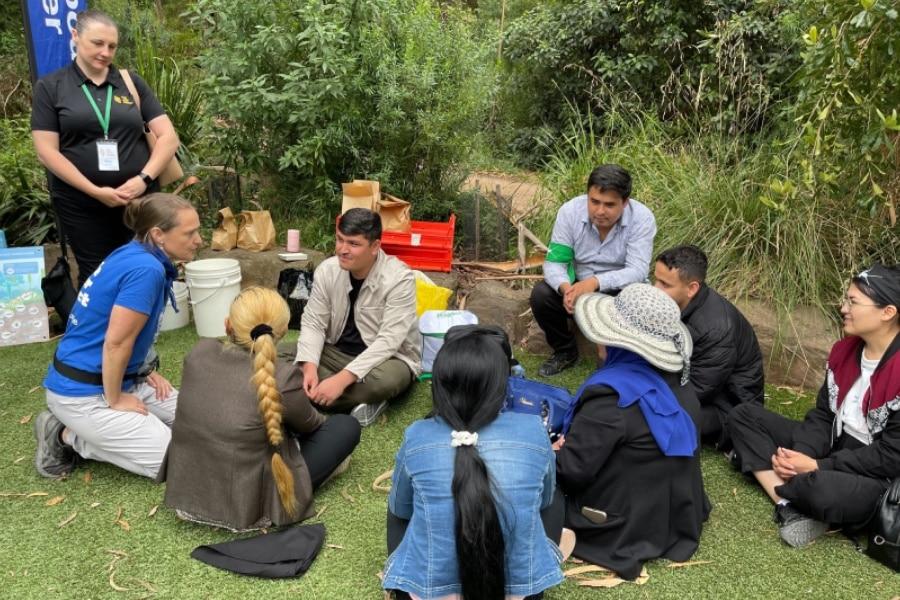 Family Day in Melbourne promoting multicultural
<p>communication