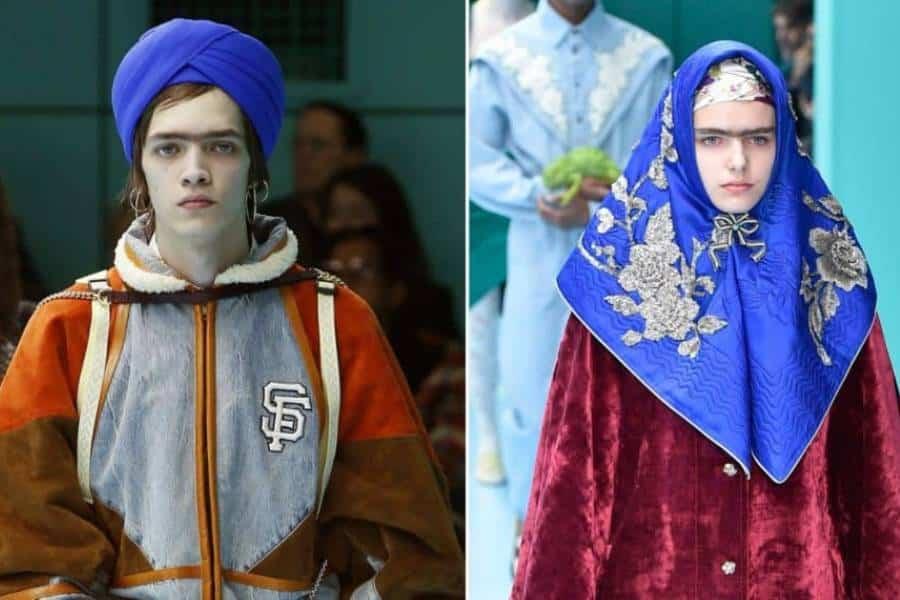 gucci turban fashion